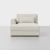 Signature Sectional Modules - Left Arm Chaise / Ivory - 1