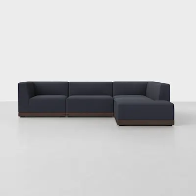 Dark Navy / Espresso / Right Arm Island