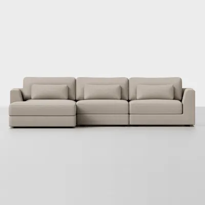 Natural / Left Arm Chaise