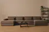 Performance Textured Weave Swatches (Mocha) - 3