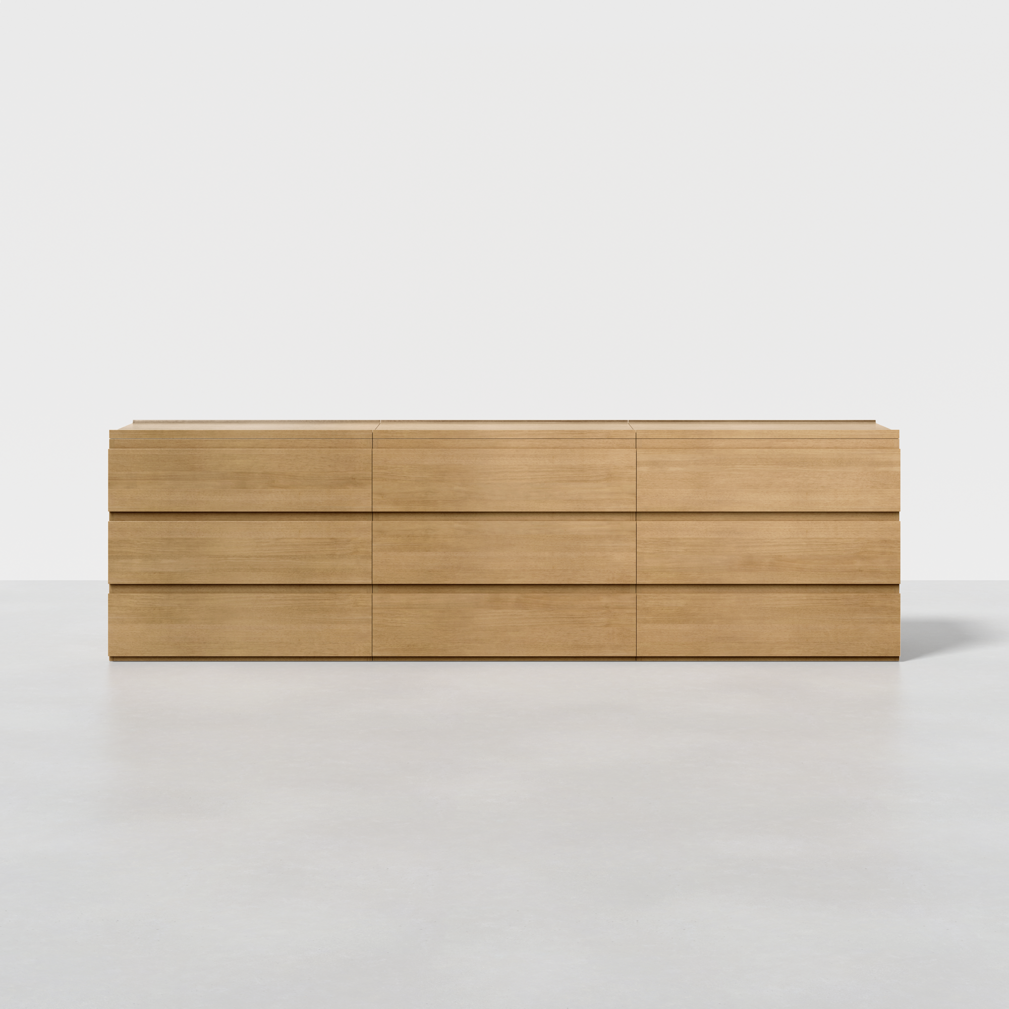 thuma dresser Nest in Oak, 3x3 Do not stack more than 5 drawers or 47 vertically. I Tried Thuma's New Dresser—Here's