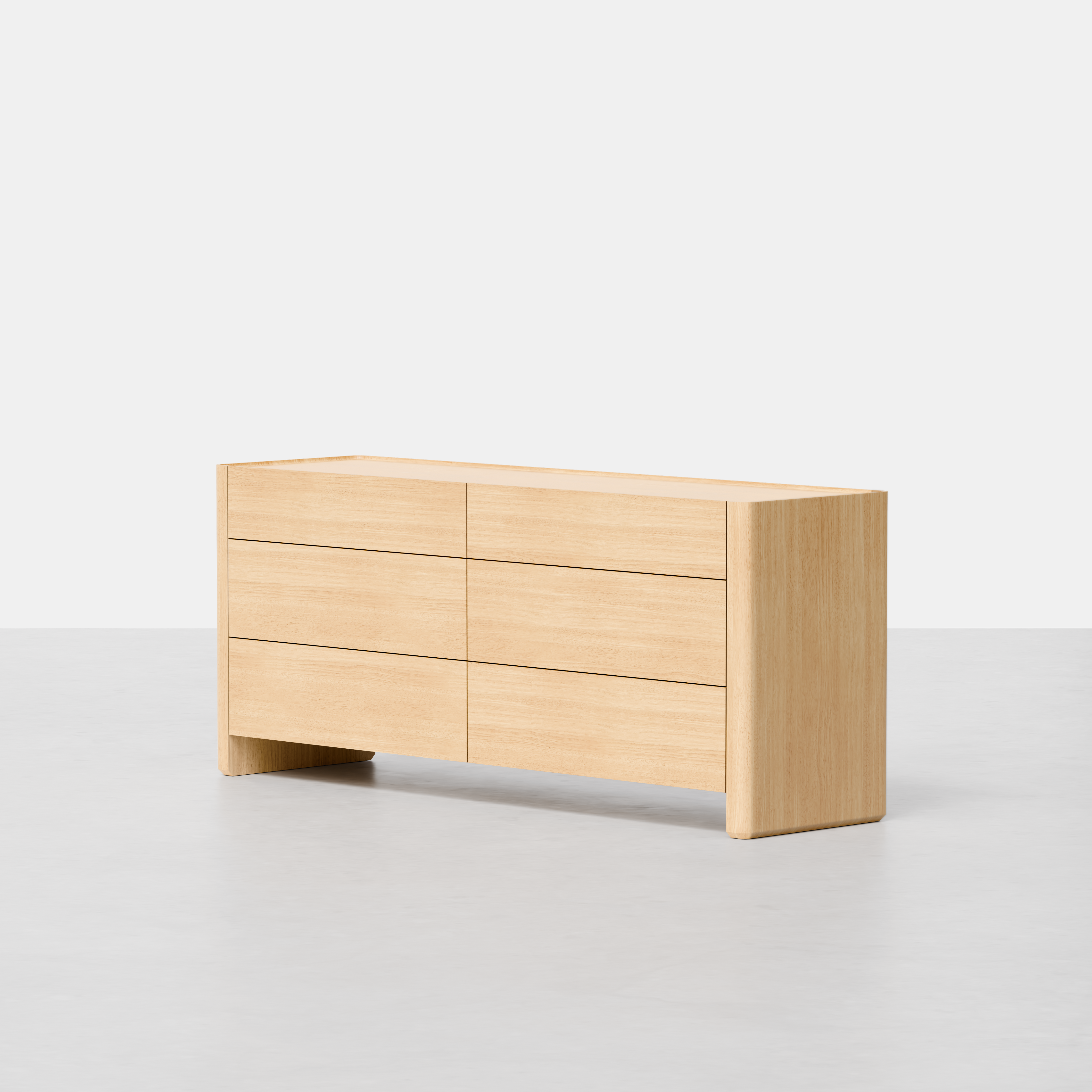 Natural / 6-Drawer