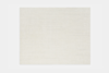 A square, light beige area rug with a subtle, uniform texture and minimal visible pattern, displayed on a white background.