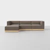 Essential Modular Sofa - 3 Seat / Mocha / Natural - 1