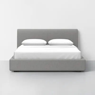 Queen / Heathered Grey / Headboard