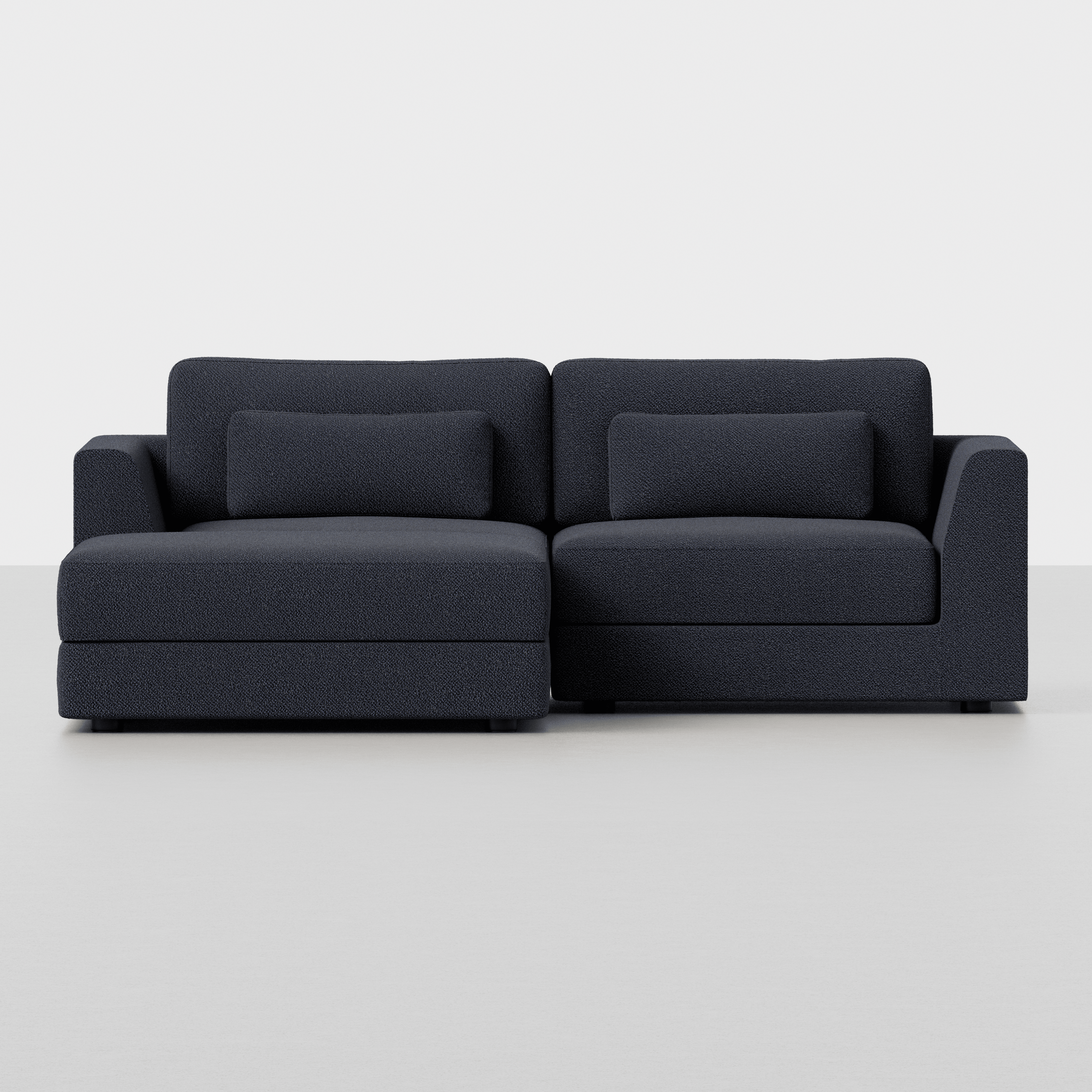Dark Navy / 2 Seat + Ottoman