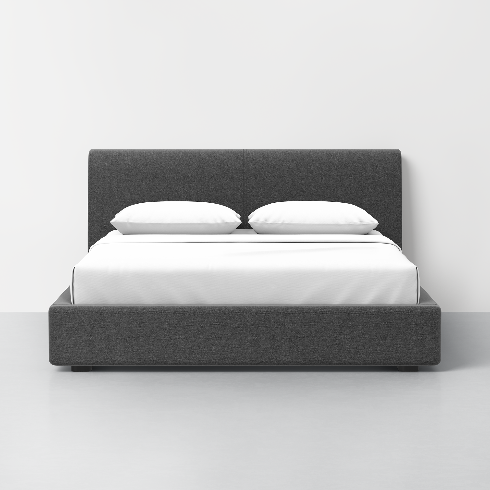 King / Heathered Charcoal / Headboard