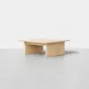 Pillar Coffee Table - Square / Natural - 2