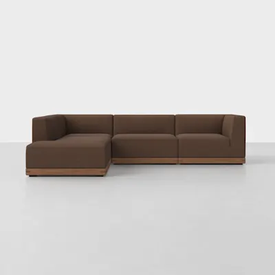 Tobacco / Walnut / Left Arm Island