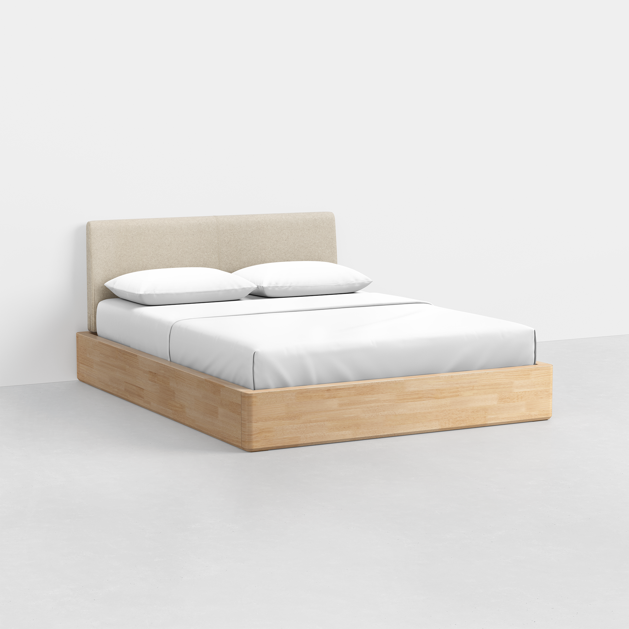 King / Heathered Oatmeal / Natural