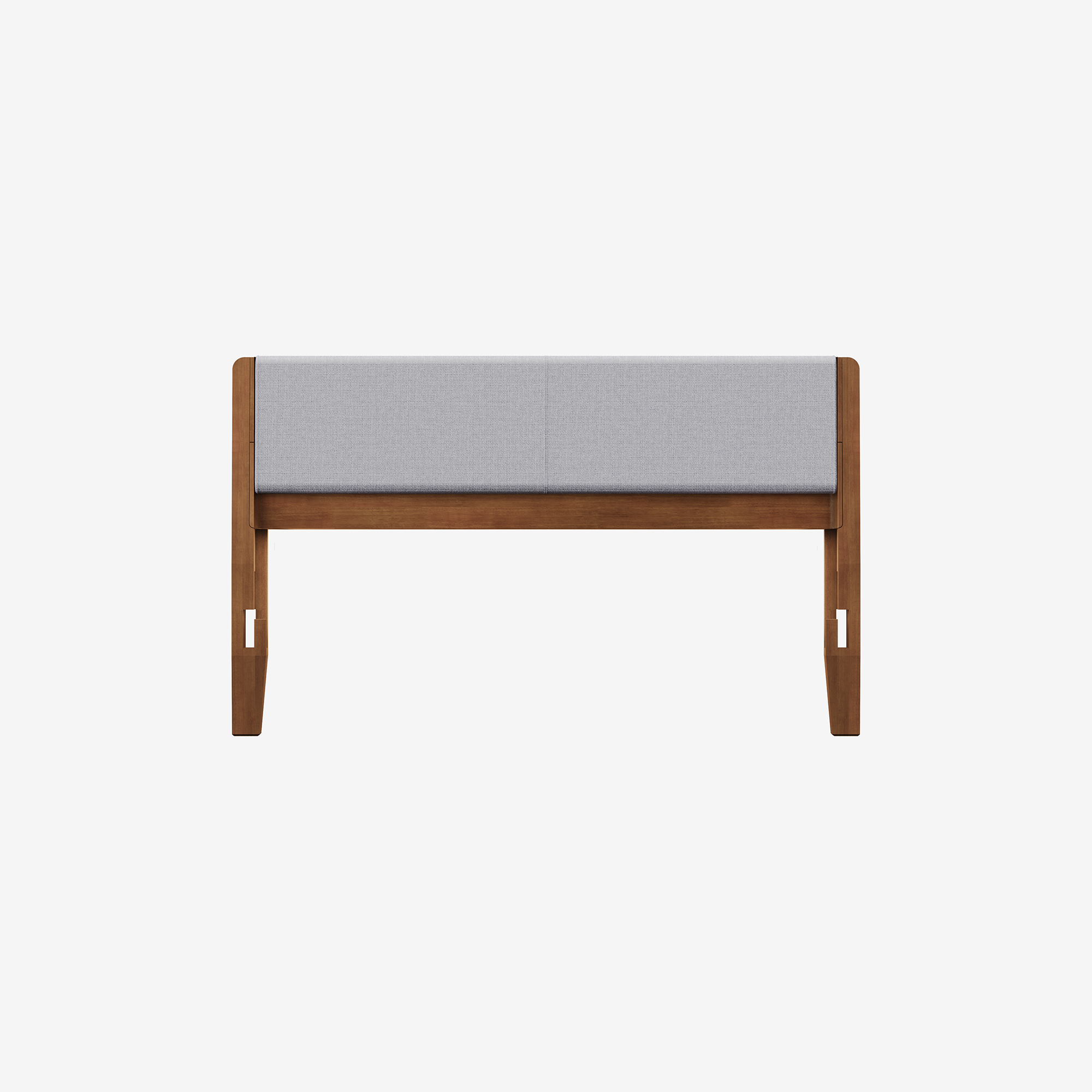 Walnut King Classic Headboard Classic Headboard with Cushion Upgrades