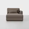 Signature Sectional Modules - Right Arm Chaise / Mocha - 1