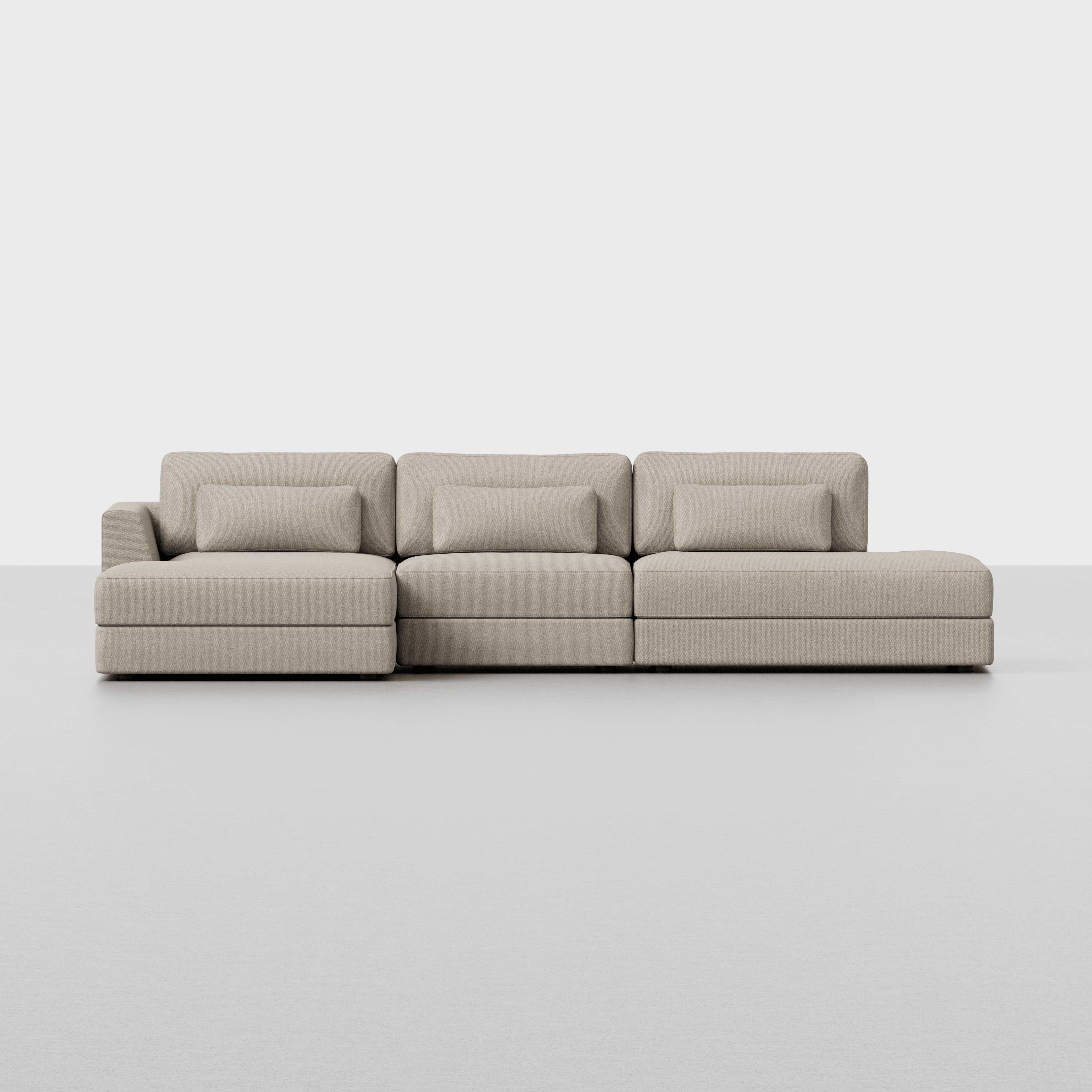 Natural / Left Arm Chaise