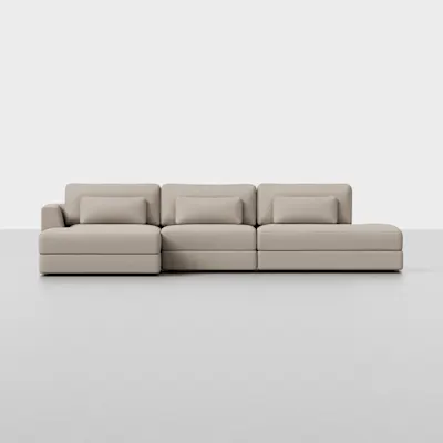 Natural / Left Arm Chaise
