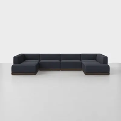 Dark Navy / Espresso