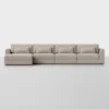Signature Storage Sectional (4 Seat / Natural) - Front