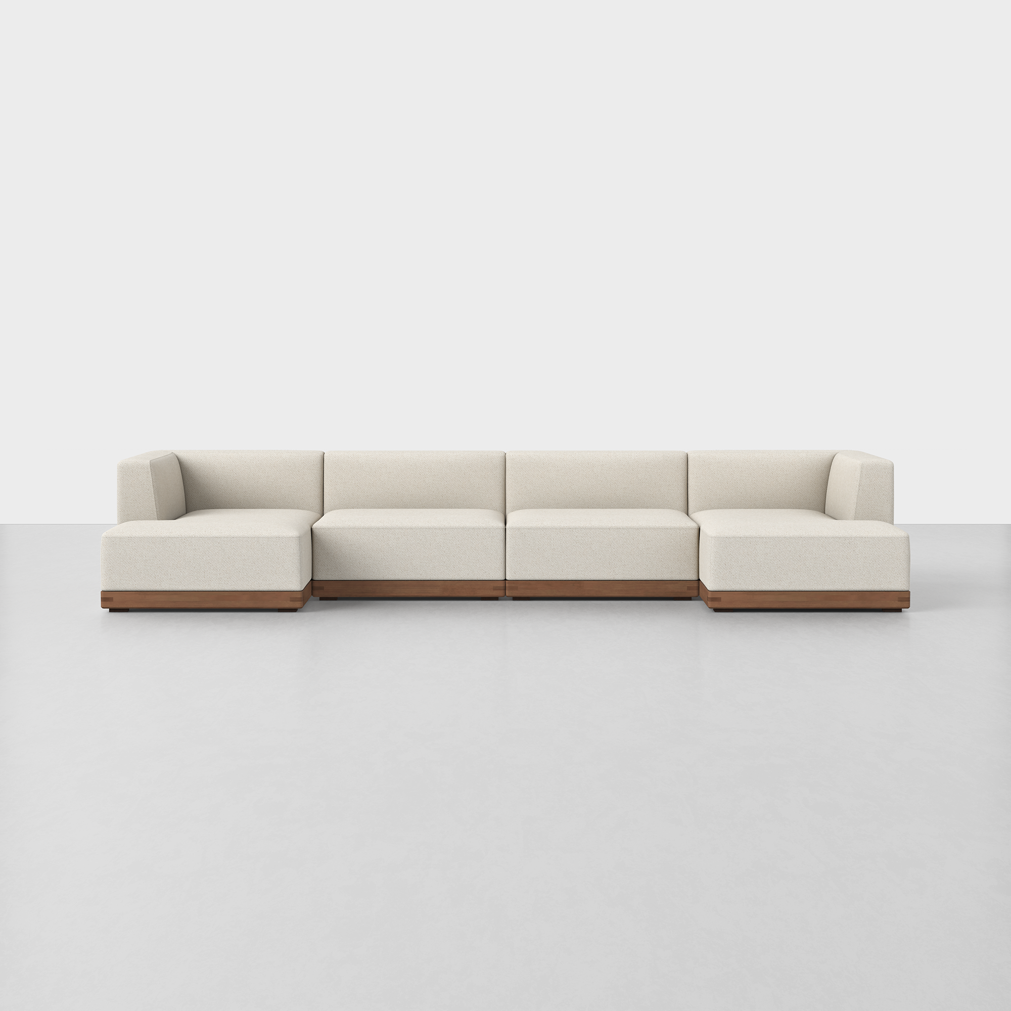 Ivory / Walnut