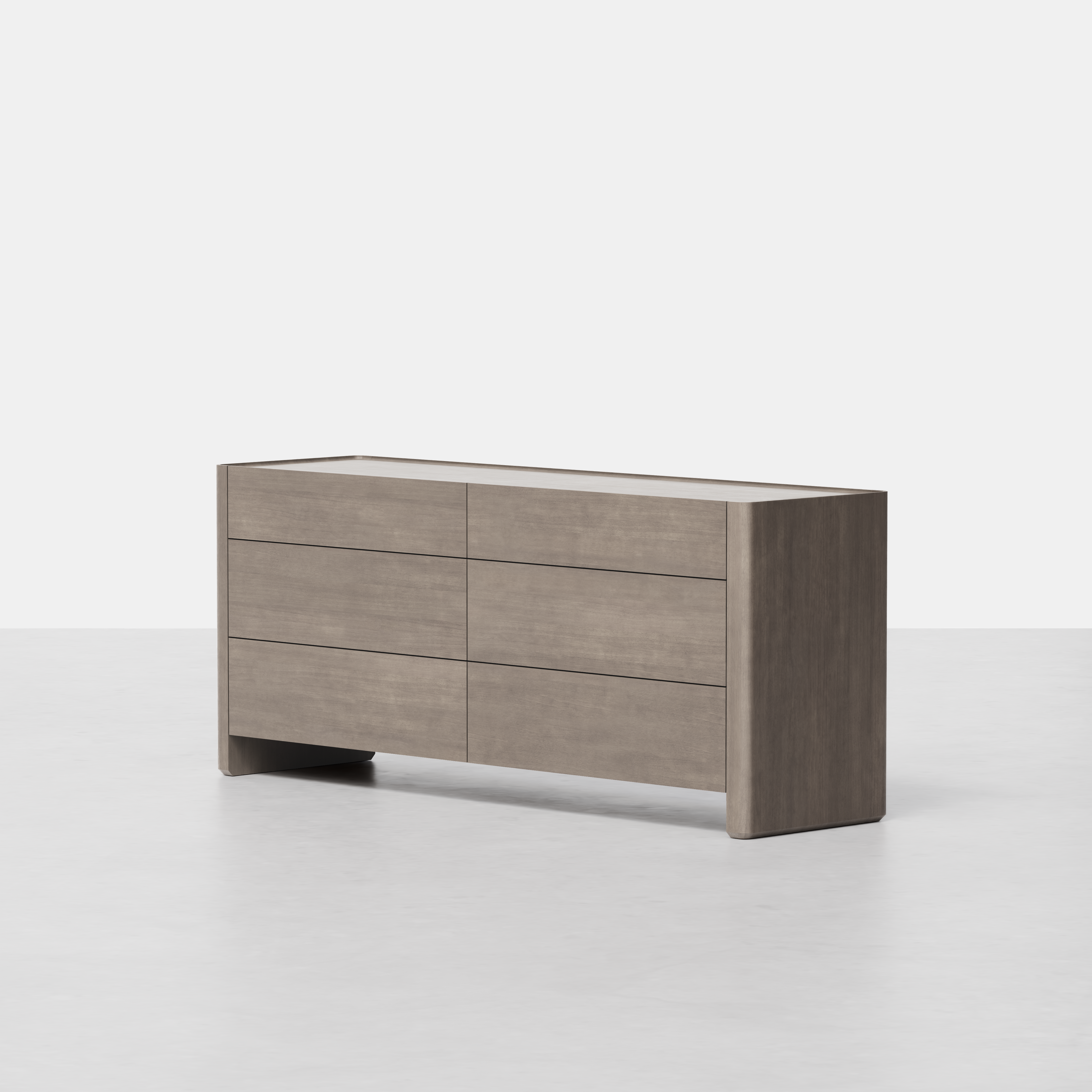 Grey / 6-Drawer