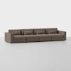 Signature Modular Sofa - 4 Seat / Mocha - 1