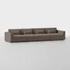 Signature Modular Sofa - 4 Seat / Mocha - 2