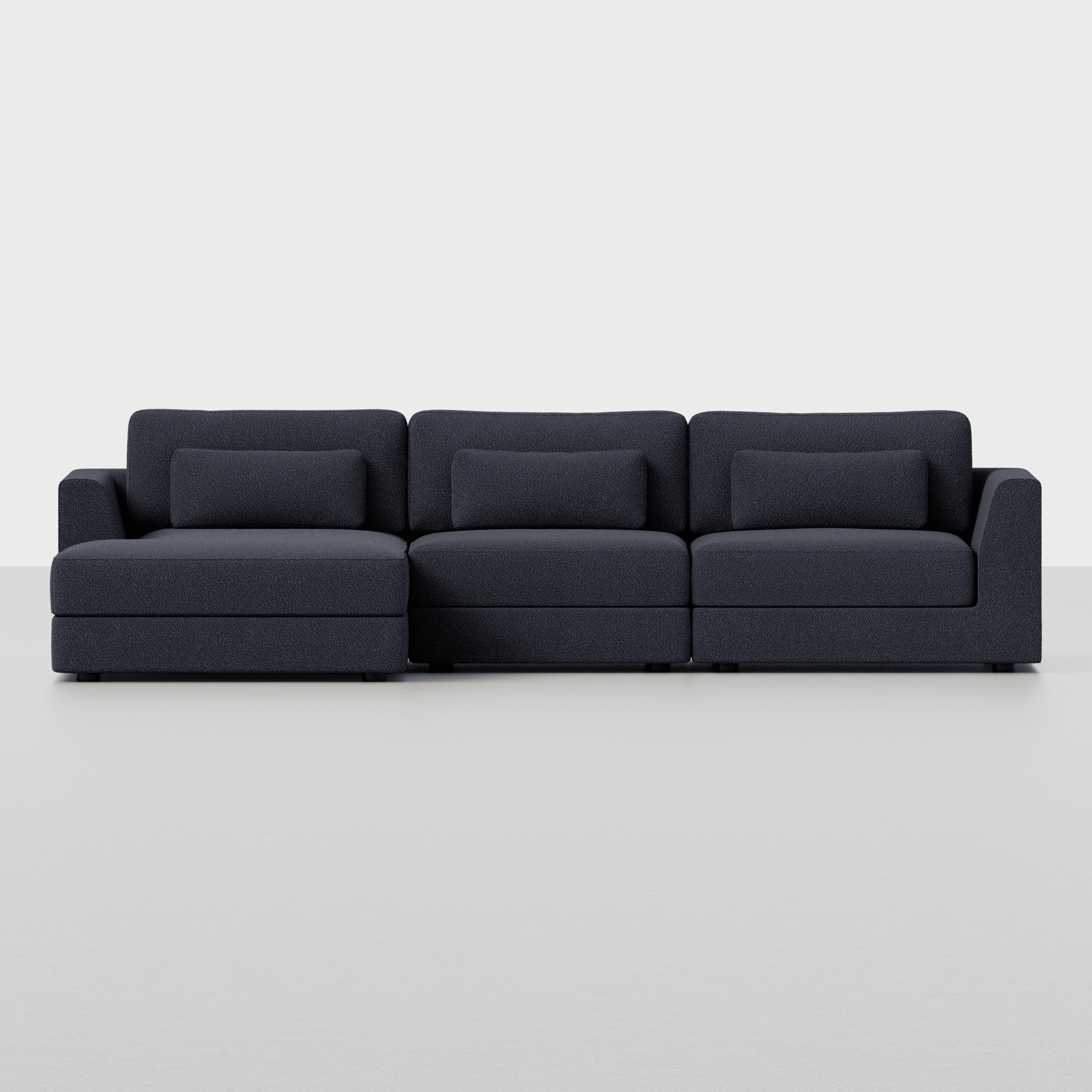 Dark Navy / Left Arm Chaise