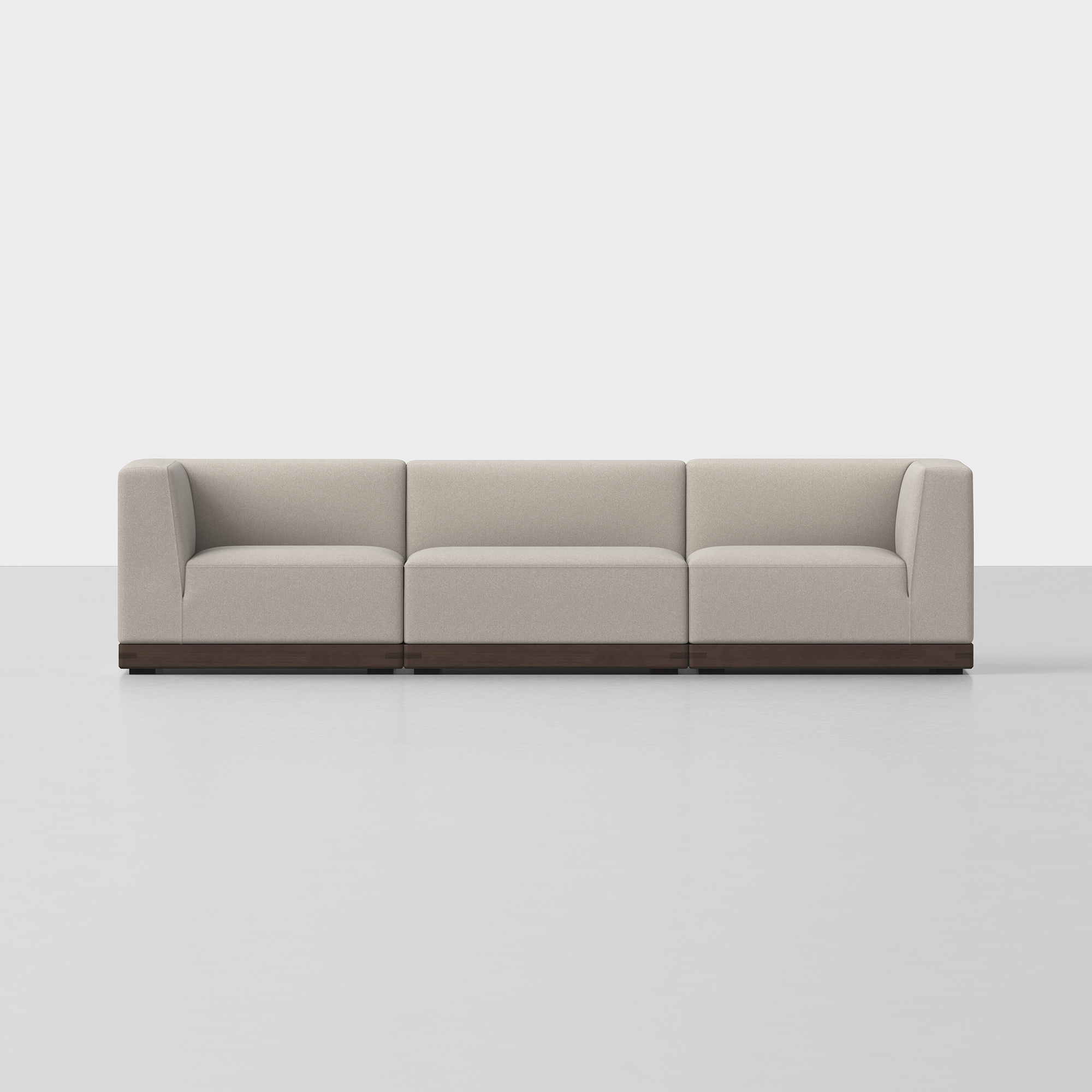 Natural / Espresso / 3 Seat