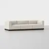 Essential Modular Sofa - 3 Seat / Ivory / Espresso - 2