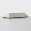 Essential Island Chaise Sectional - Right Arm Chaise / Ivory / Walnut - 3