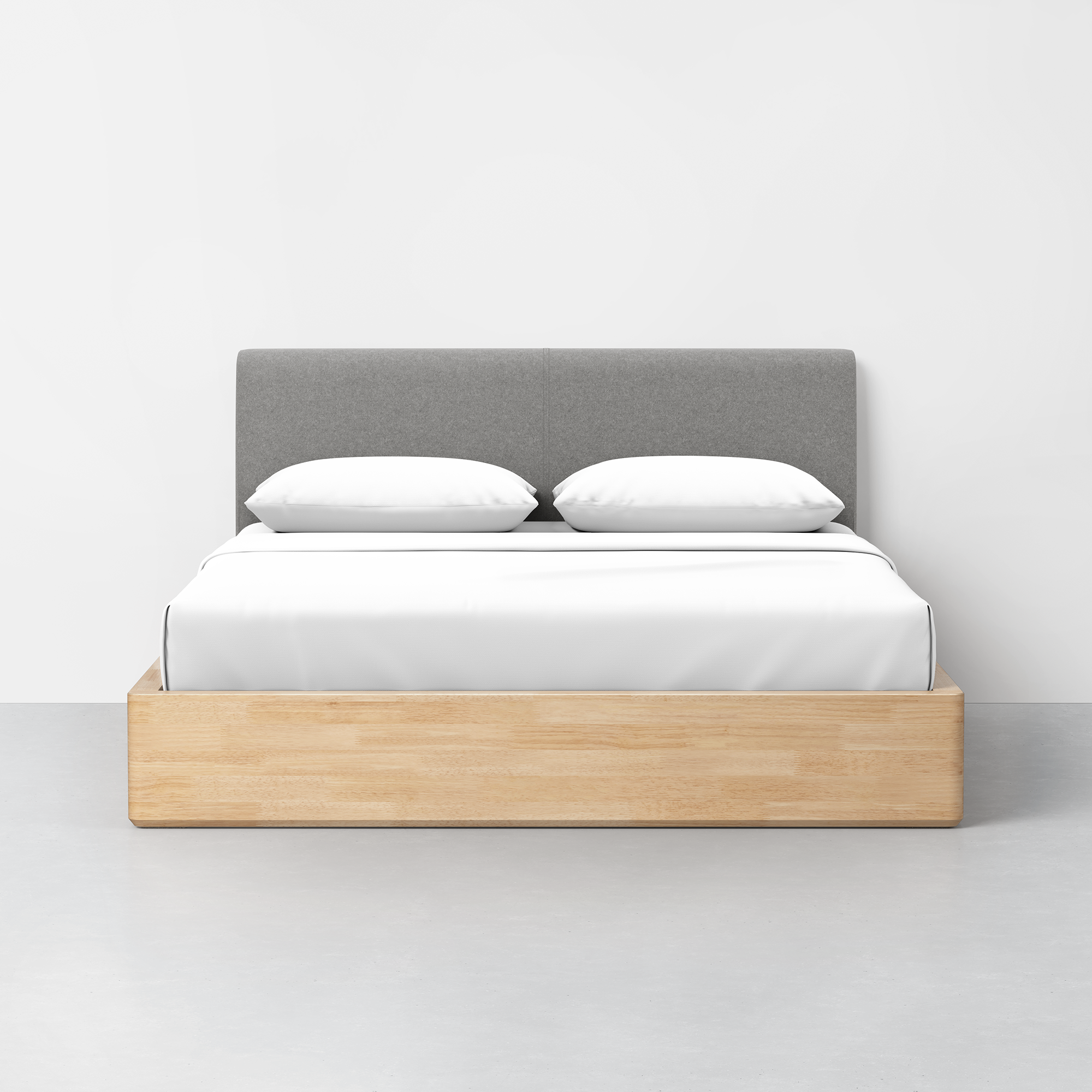 King / Heathered Grey / Natural