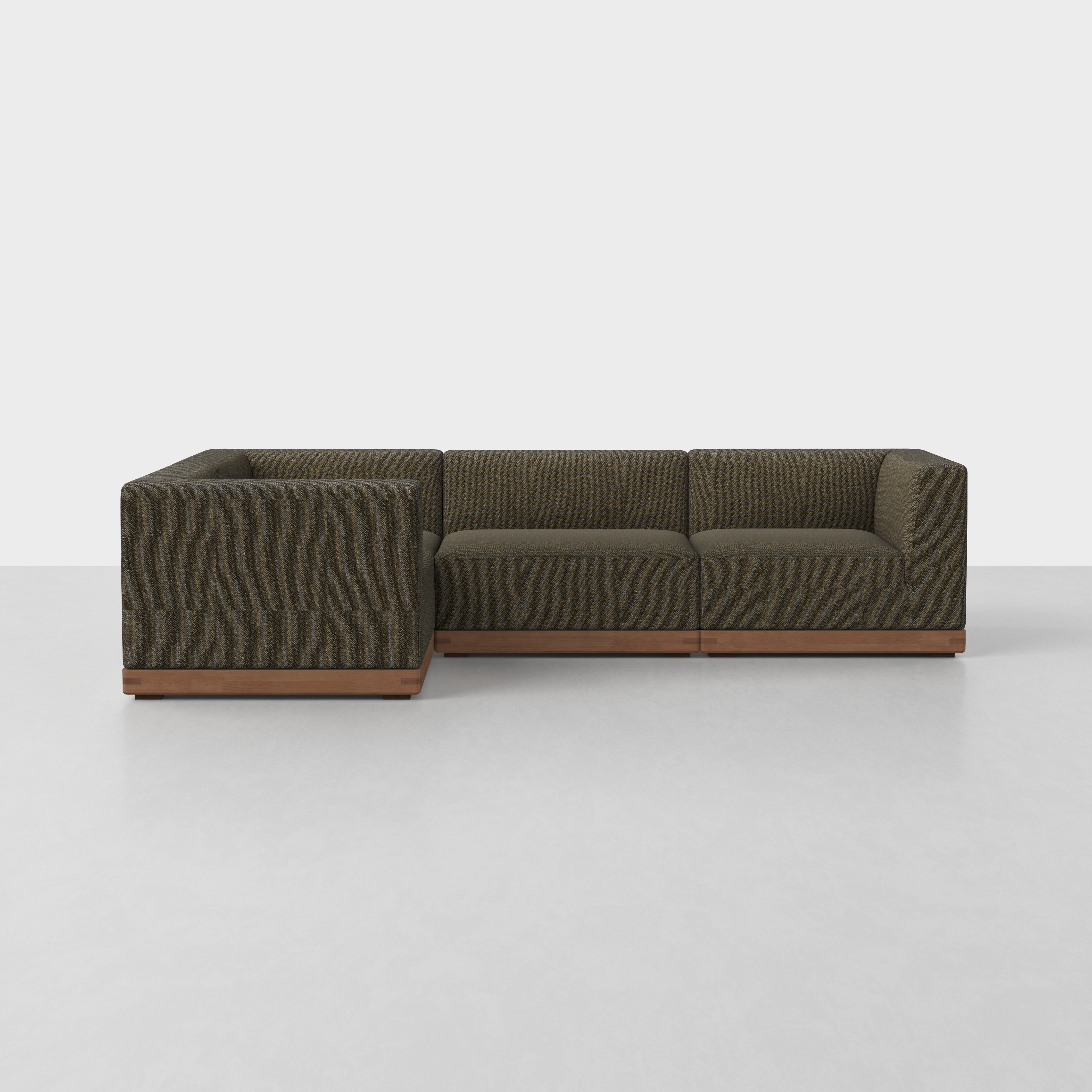 Dark Olive / Walnut