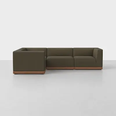 Dark Olive / Walnut
