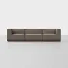Essential Modular Sofa - 3 Seat / Mocha / Espresso - 1
