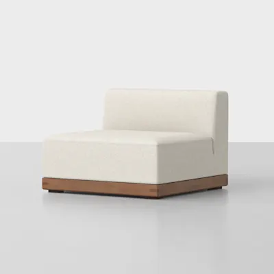 Ivory / Walnut / Armless