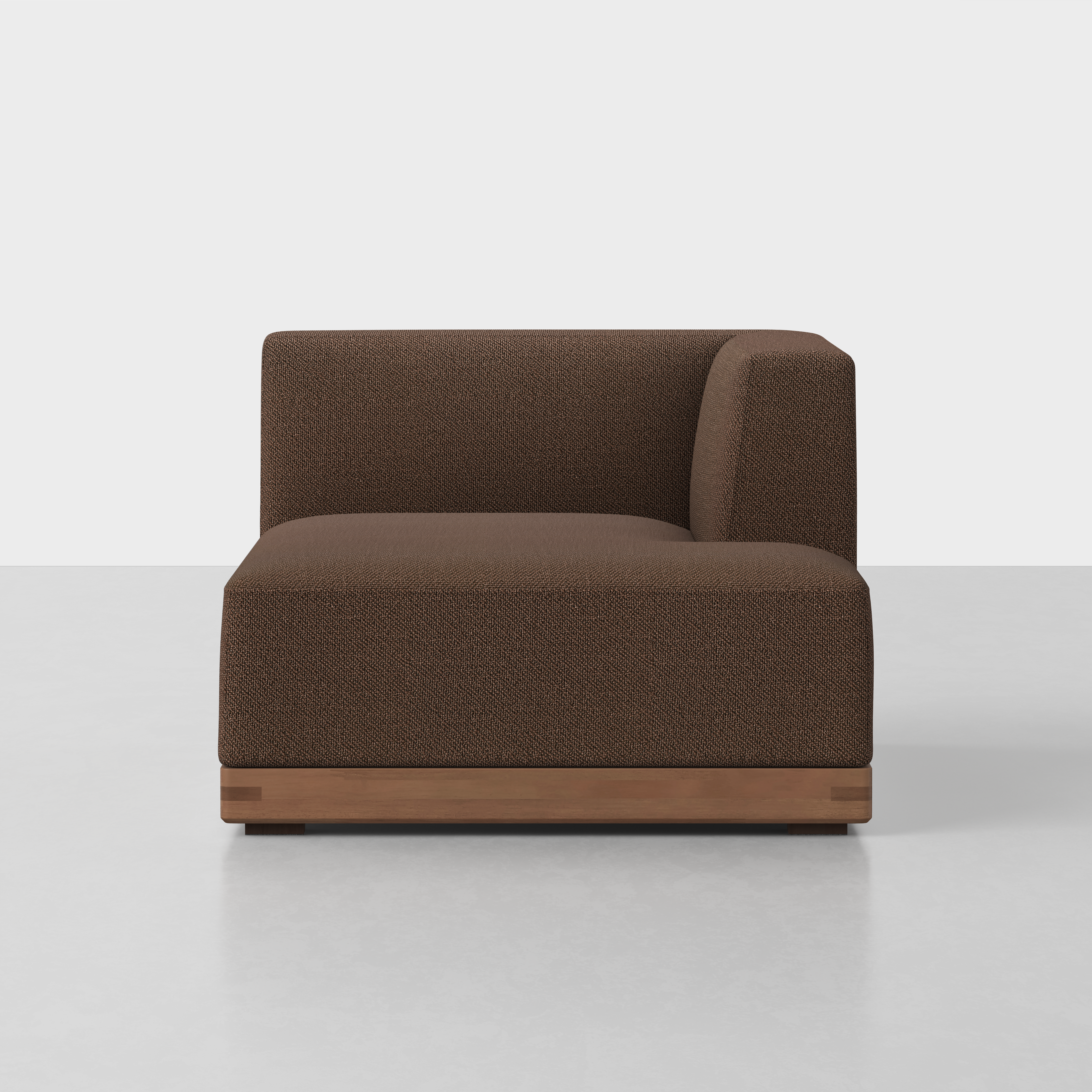 Tobacco / Walnut / Right Arm Chaise