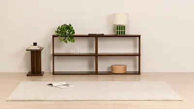 Solid Wood Bookshelf | Thuma