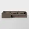 Signature Corner Sectional - Mocha - 1