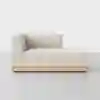 Essential Sectional Module (Right Arm Chaise / Ivory / Natural) - Side