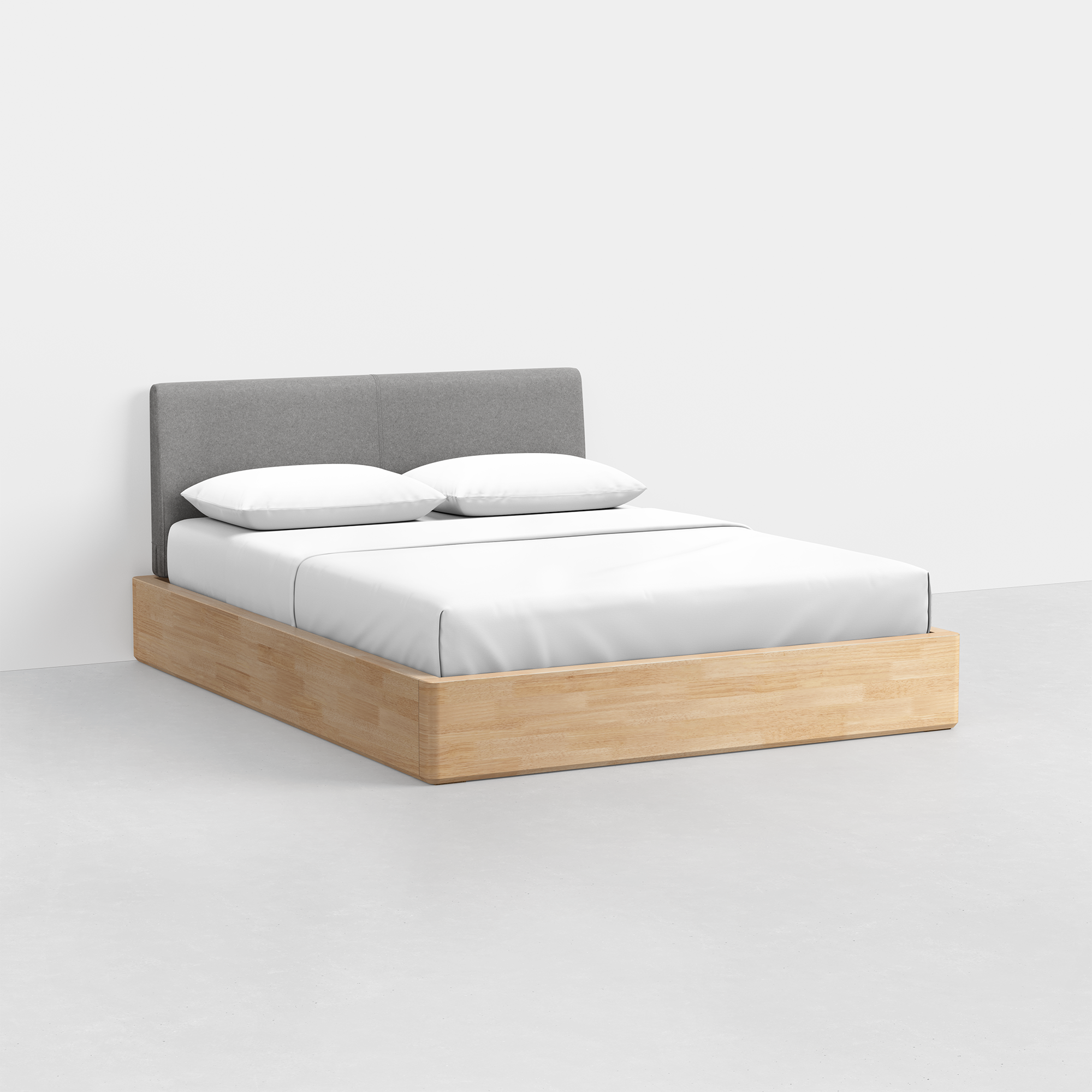 King / Heathered Grey / Natural