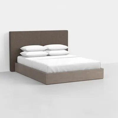 Queen / Heathered Mocha / Grey