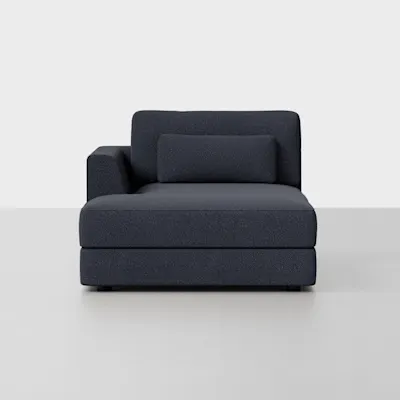 Dark Navy / Left Arm Chaise