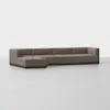 Essential Modular Sofa - 4 Seat + Ottoman / Mocha / Espresso - 2