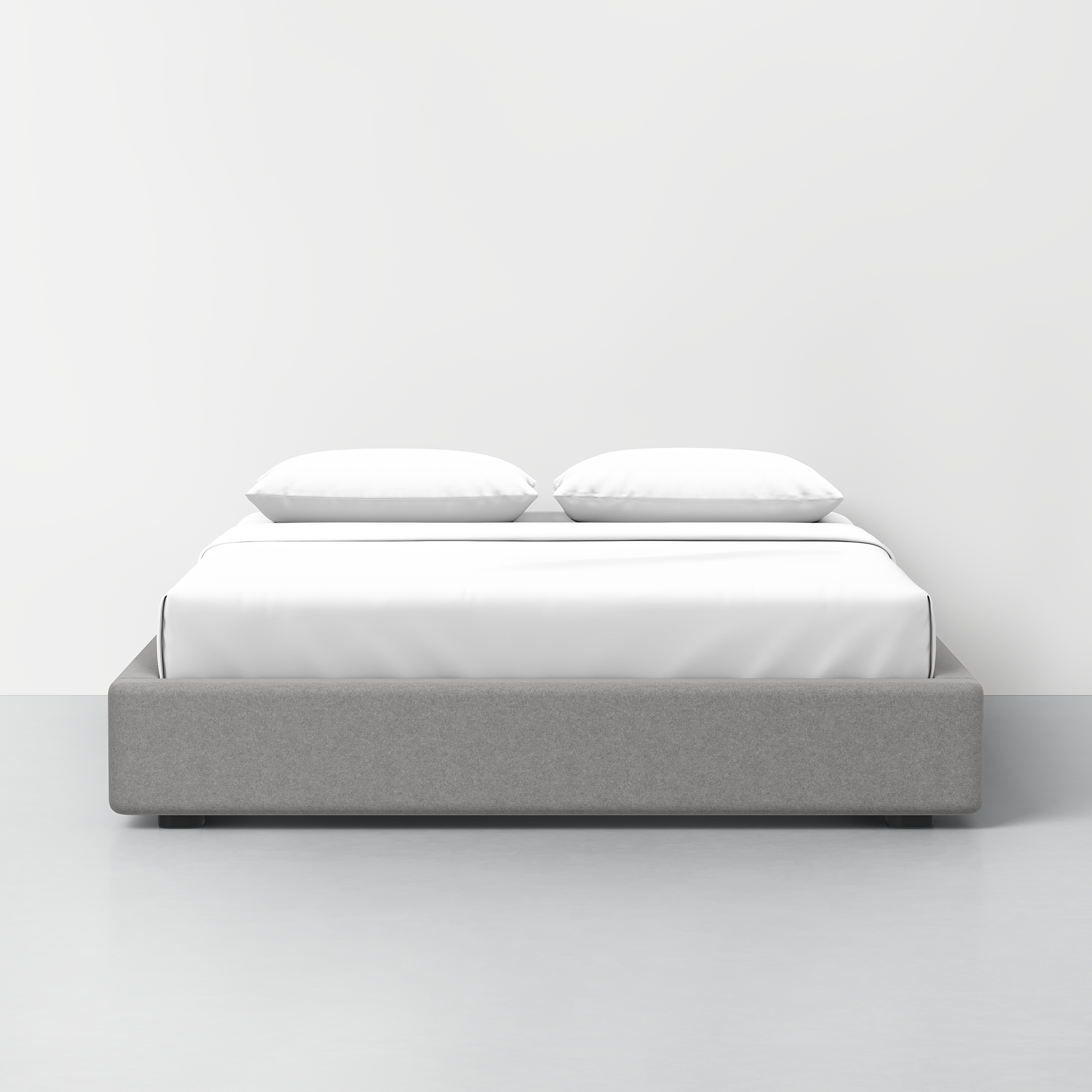 Queen / Heathered Grey / Frame