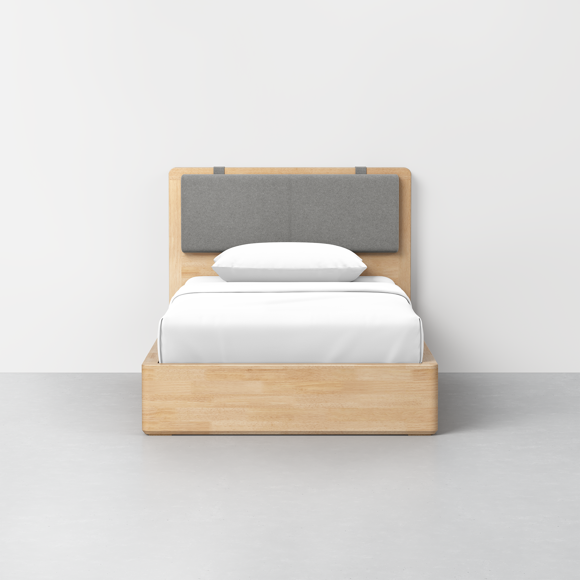 Twin / Heathered Grey / Natural