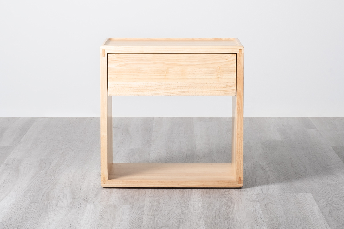 Natural Nightstand Bedside Tables Thuma