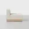 Essential Sectional Module (Armless / Ivory / Natural) - Side