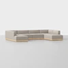 Essential U Sectional - Natural / Natural - 1