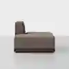 Essential Sectional Module (Left Arm Island / Mocha / Espresso) - Side