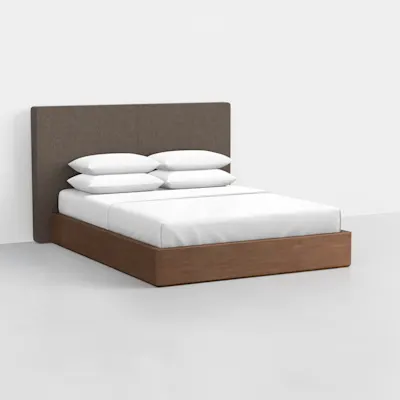 King / Heathered Mocha / Walnut
