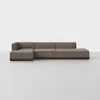 Essential Island Chaise Sectional - Left Arm Chaise / Mocha / Espresso - 1
