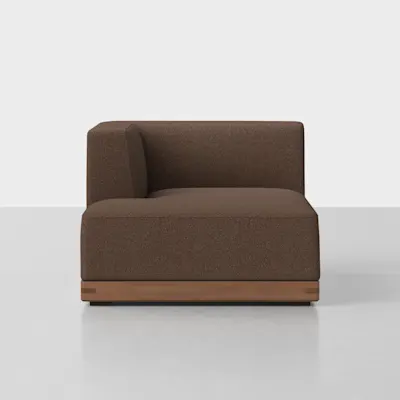 Tobacco / Walnut / Left Arm Chaise